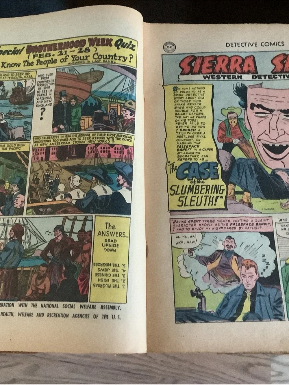 Detective Comics #206 (DC Comics April 1954) GD+ 2.5